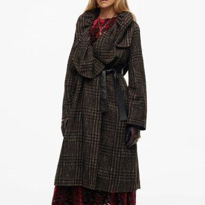 NEW ZARA BALLOON COLLAR COAT LIMITED EDITION M-L